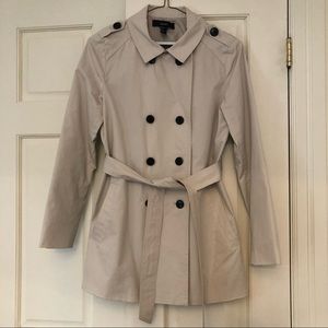 Taupe Trench Coat